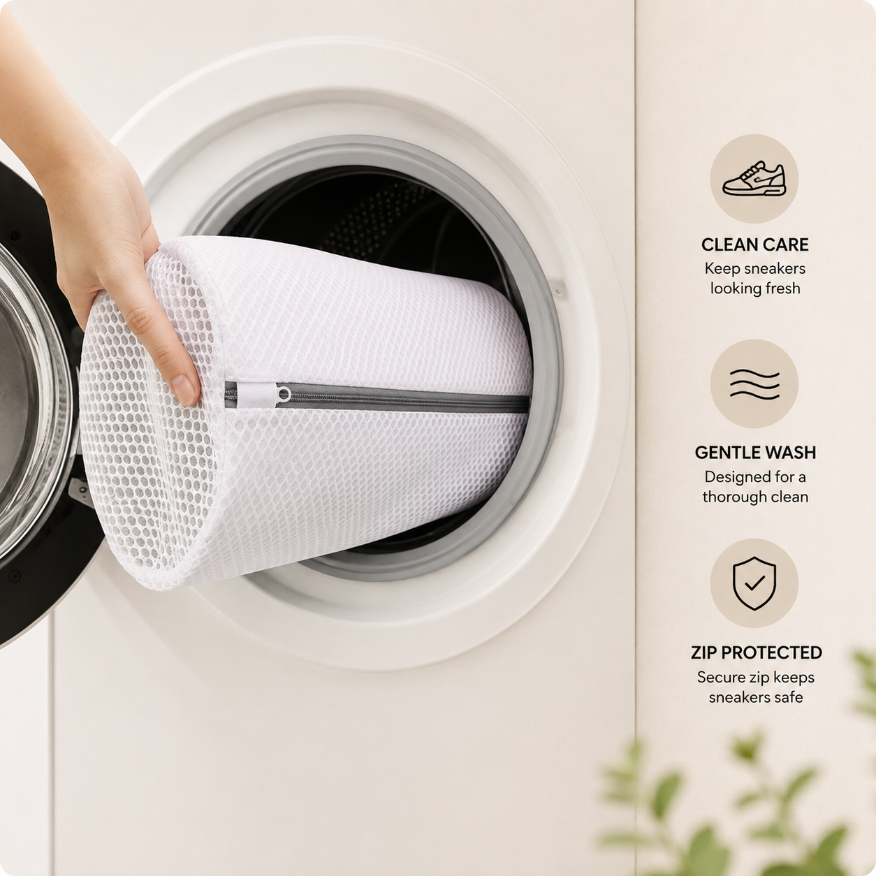 Sneaker Wash Protection Bag