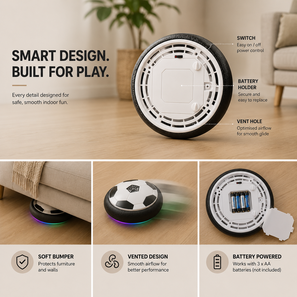 TurboKick™ Hover Soccer Ball